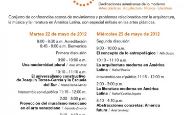 La segunda parte del ciclo Discusiones de la Colección Patricia Phelps de Cisneros se extiende a otras regiones del país