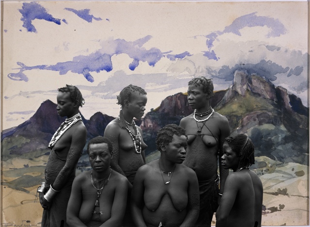 2.Mujeres Warua. Serie Congo Far West. 2011. _Sammy Baloji